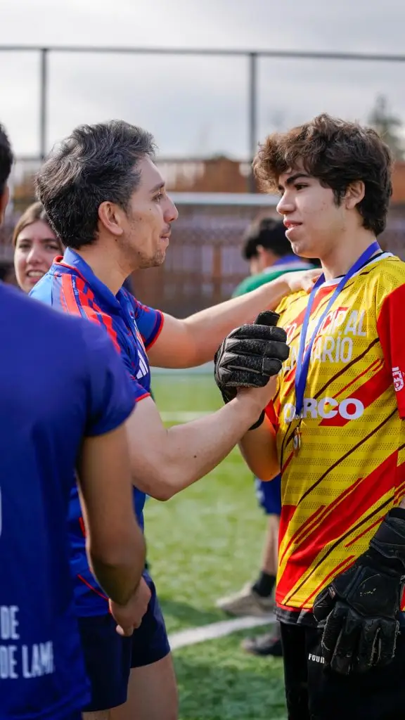 Lampa inauguró el nuevo Espacio Recreativo del Liceo Bicentenario de Batuco con Diego Rivarola
